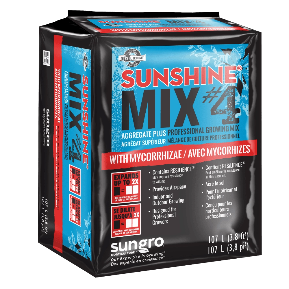 Sunshine® Mix #4 with Mycorrhizae