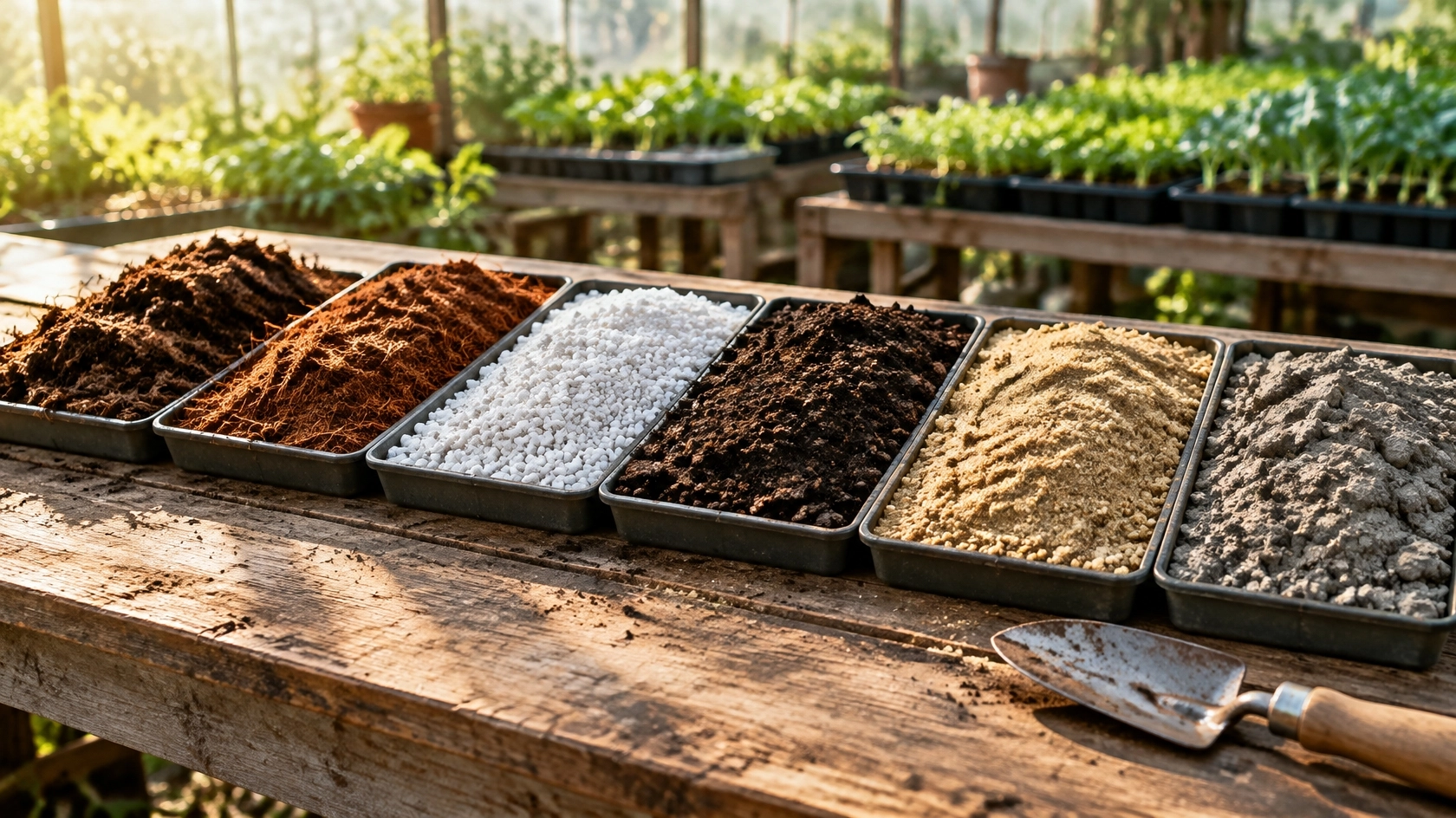 Comparing Soil Types for Greenhouse Growth