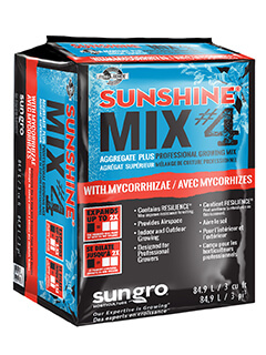 Sunshine® Mix #4 avec mycorhizes