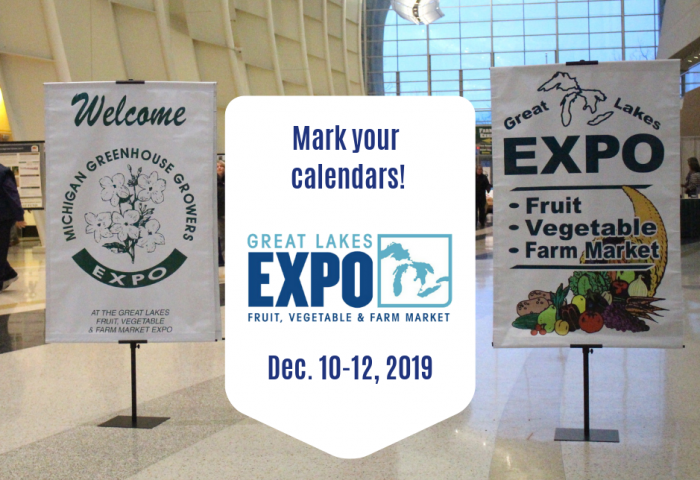 Great Lakes Expo Fruit, Vegetable & Farm Market December 2019 Ad