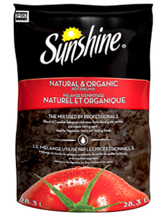 Sunshine® Natural & Organic Potting Mix