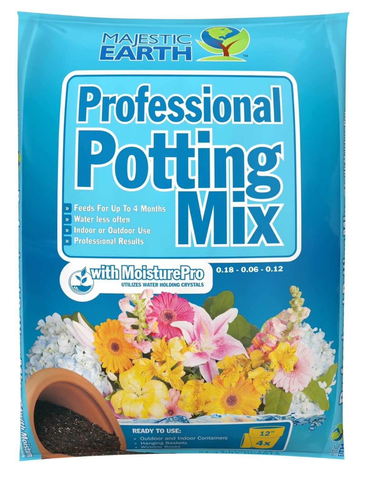 Majestic Earth Professional Potting Mix Sun Gro