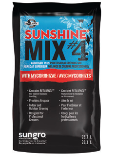 Sunshine® Mix #4 avec mycorhizes