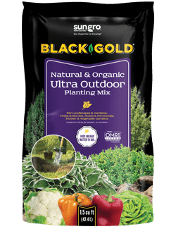 Image of Black Gold Natural and Organic Ultra Outdoor Planting Mix 42.4 liter bag
