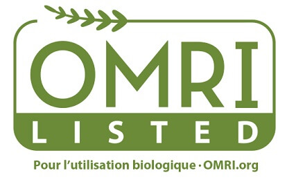 OMRI Listed - Pour l’utilisation biologique