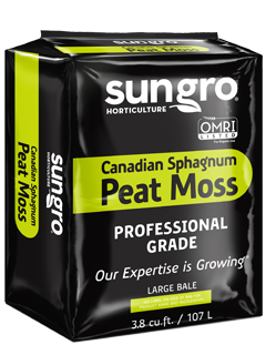 Sun Gro® Peat Moss Grower Grade Green