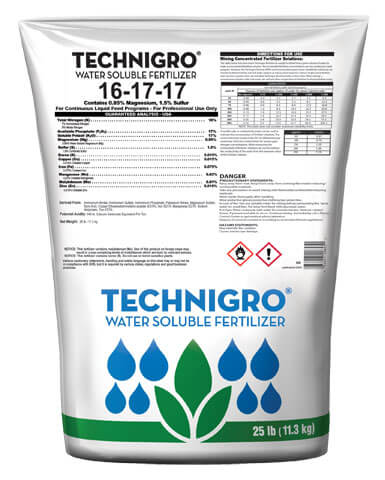 Image of Technigro Water Soluable Fertilizer 16-17-17