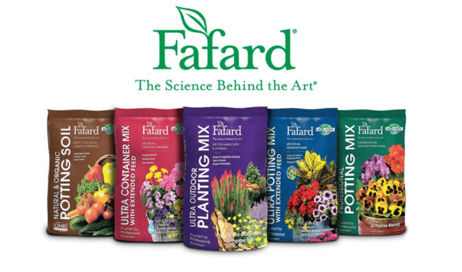 Image of various Fafard mixes and soils